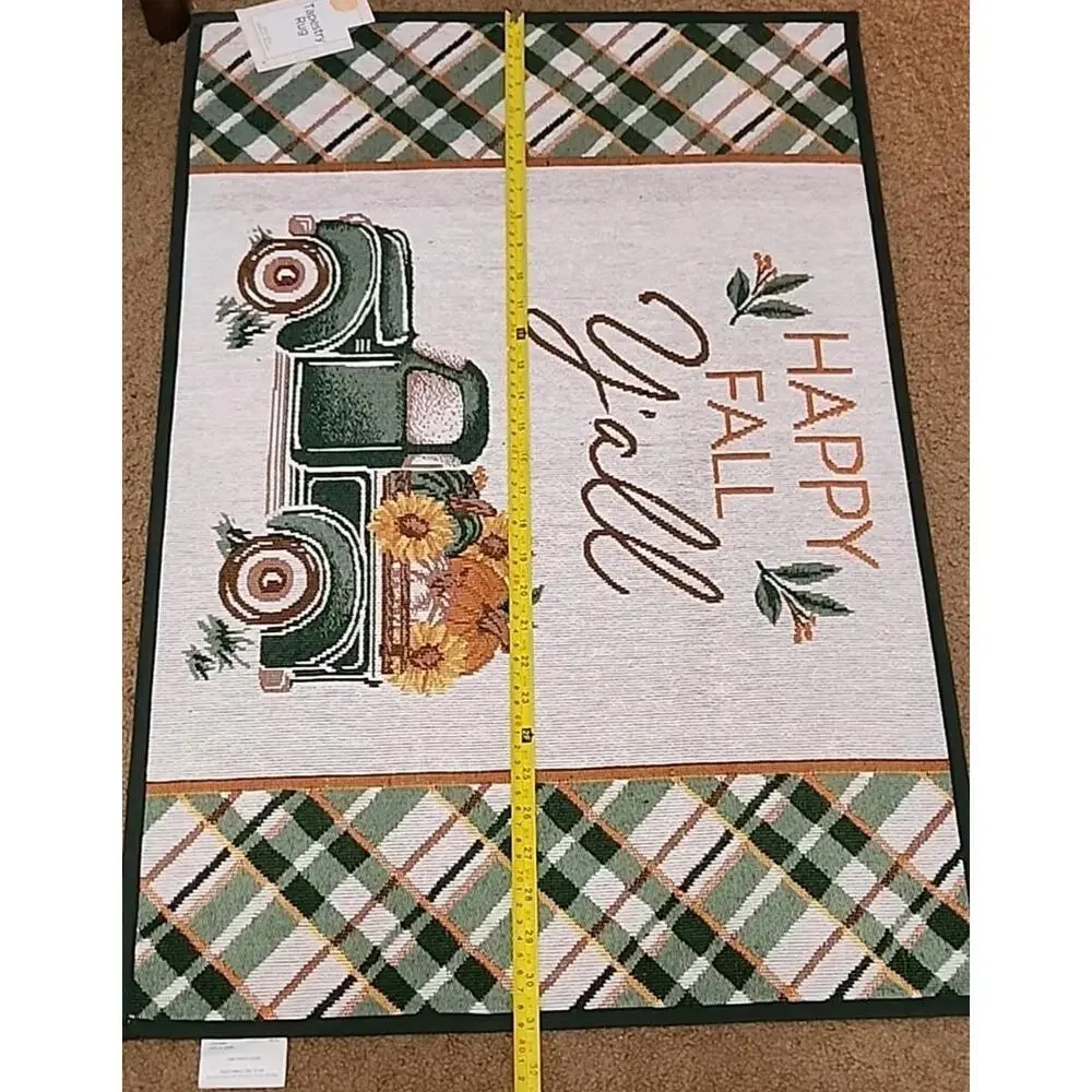 Perfect Harvest TAPESTRY - Happy Fall Y'all Truck Fall Autumn